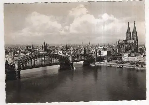 [Ansichtskarte] GERMANY - Köln am Rhein - Hohenzollernbrücke. 