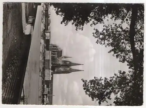 [Ansichtskarte] GERMANY - Köln am Rhein - Rheinfront. 