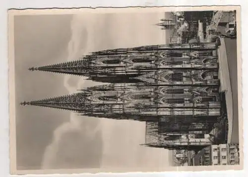 [Ansichtskarte] GERMANY - Köln am Rhein - Der Kölner Dom von Westen. 