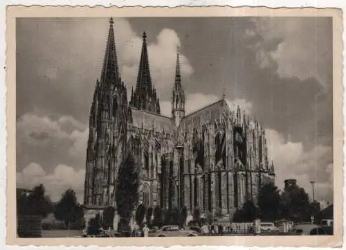 [Ansichtskarte] GERMANY - Köln am Rhein  Der Dom. 