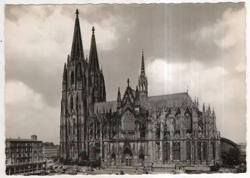 [Ansichtskarte] GERMANY - Köln am Rhein -  Dom - Südseite. 