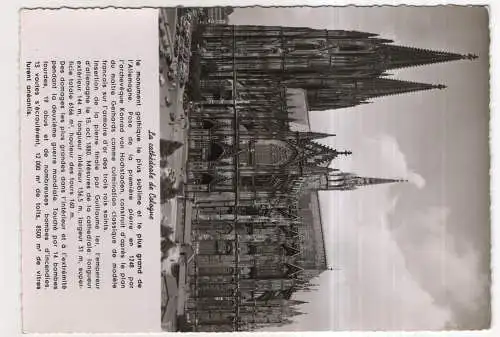 [Ansichtskarte] GERMANY - Köln am Rhein -  La Cathédrale de Cologne. 