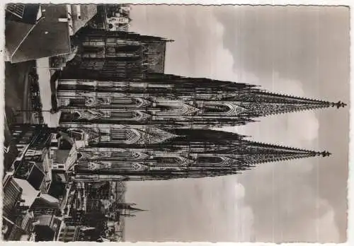 [Ansichtskarte] GERMANY - Köln am Rhein -  Dom - Westseite. 