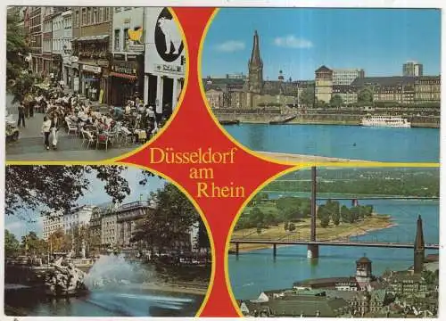 [Ansichtskarte] GERMANY - Düsseldorf am Rhein. 