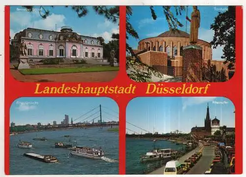 [Ansichtskarte] GERMANY - Düsseldorf am Rhein. 