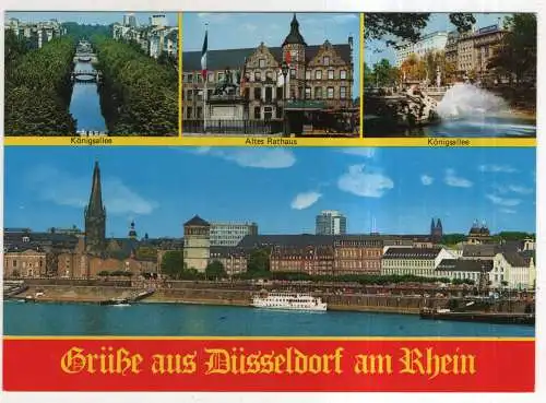 [Ansichtskarte] GERMANY - Düsseldorf am Rhein. 