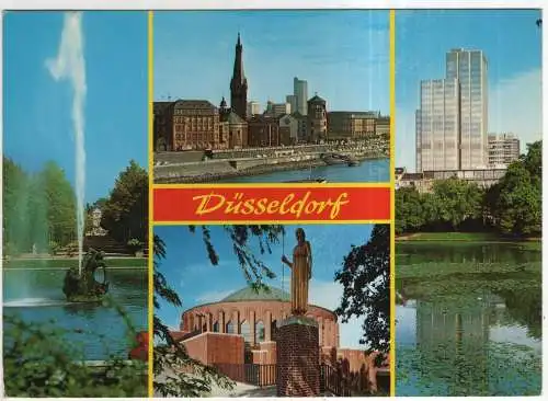 [Ansichtskarte] GERMANY - Düsseldorf am Rhein. 