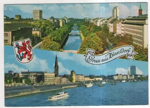 [Ansichtskarte] GERMANY - Düsseldorf am Rhein. 