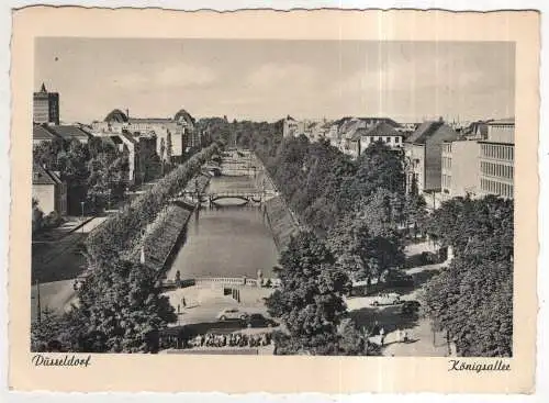 [Ansichtskarte] GERMANY - Düsseldorf am Rhein - Königsallee. 