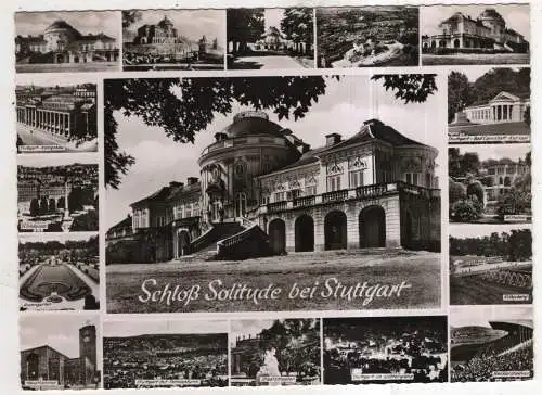 [Ansichtskarte] GERMANY - Schloß Solitude bei Stuttgart. 