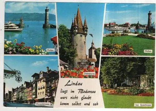 [Ansichtskarte] GERMANY - Lindau im Bodensee. 