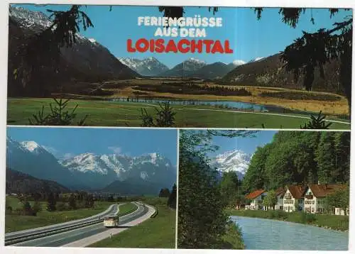 [Ansichtskarte] GERMANY - Loisachtal / Oberbayern. 