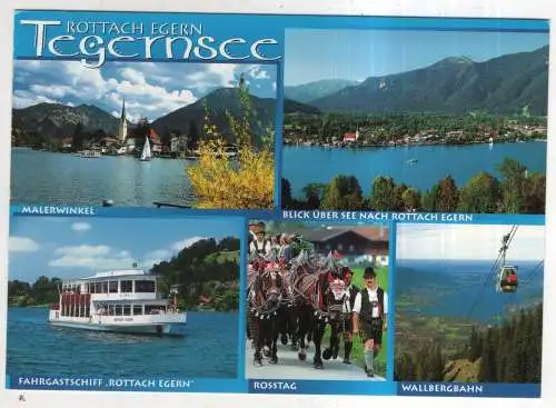 [Ansichtskarte] GERMANY - Rottach-Egern / Tegernsee. 