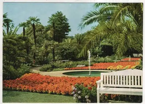 [Ansichtskarte] GERMANY - Bad Pyrmont - Palmengarten. 