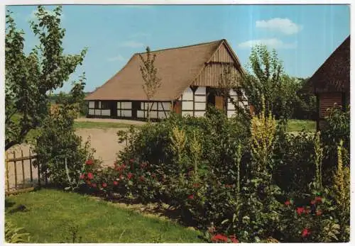 [Ansichtskarte] GERMANY - Molfsee / Kiel - Schleswig-Holstenisches Freilichtmuseum - Pfarrhaus Grube. 