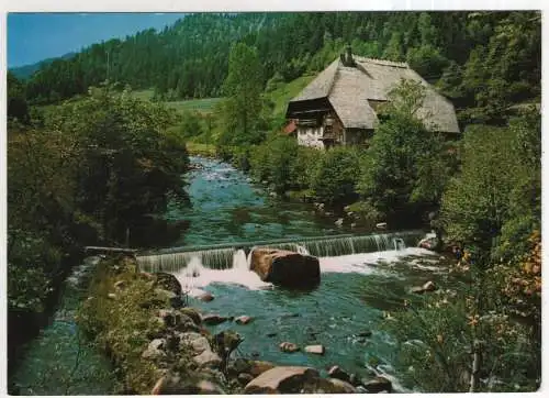 [Ansichtskarte] GERMANY - Schwarzwald - Idyll an der Gutach. 