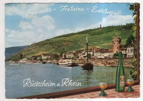 [Ansichtskarte] GERMANY - Rüdesheim a. Rhein. 