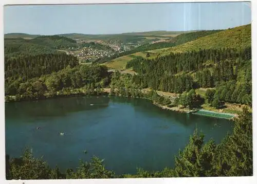 [Ansichtskarte] GERMANY - Gemündener Maar in der Vulkaneifel - Kratersee. 