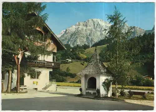 [Ansichtskarte] AUSTRIA - Leogang mit Birnhorn. 