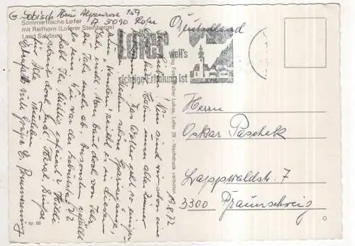 [Ansichtskarte] AUSTRIA -  Lofer. 