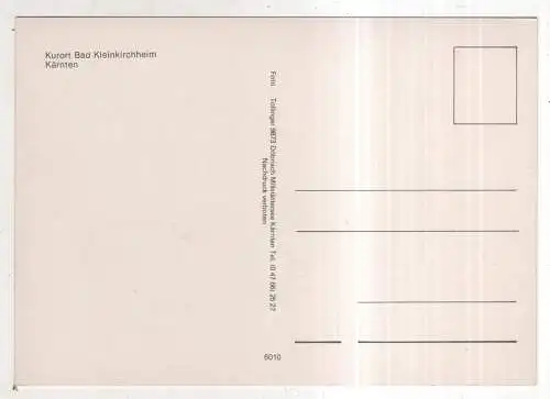 [Ansichtskarte] AUSTRIA -  Bad Kleinkirchheim - St. Kathrein Kirche. 