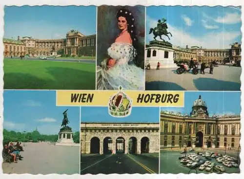 [Ansichtskarte] AUSTRIA -  Wien - Hofburg. 