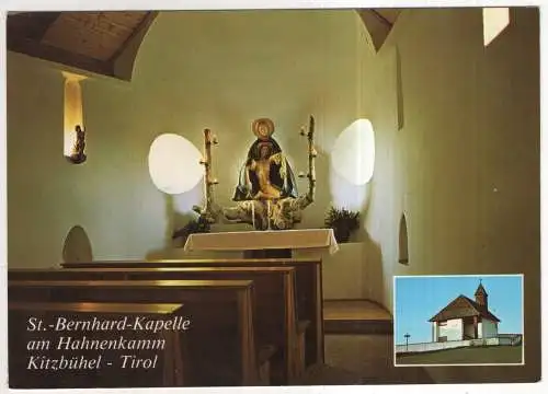 [Ansichtskarte] AUSTRIA -  Kitzbühel - St.-Bernhard-Kapelle am Hahnenkamm. 