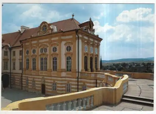 [Ansichtskarte] AUSTRIA -  Stift Melk - Marmorsaal - Aupenansicht. 