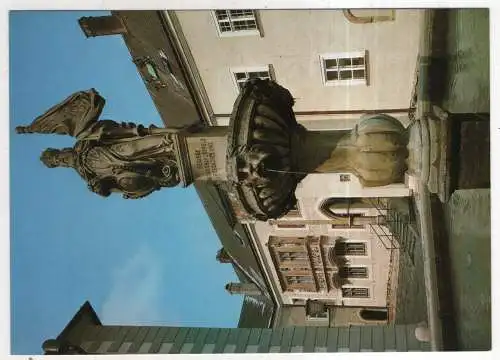 [Ansichtskarte] AUSTRIA -  Stift Klosterneuburg - Kuchlhof mit Leopoldsbrunnen. 