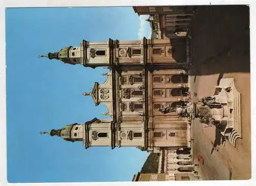 [Ansichtskarte] AUSTRIA - Salzburg - Dom mit Mariensäule. 