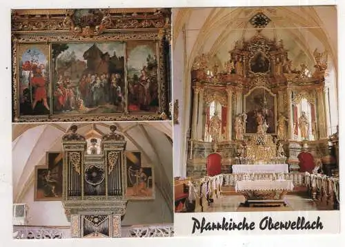 [Ansichtskarte] AUSTRIA - Obervellach - Pfarrkirche -Hochaltar. 