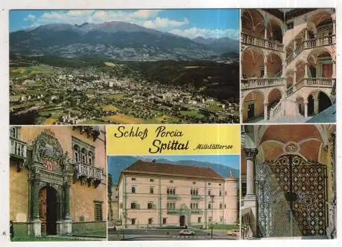 [Ansichtskarte] AUSTRIA - Spittal / Drau - Schloß Porcia. 