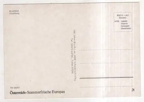 [Ansichtskarte] AUSTRIA - Bludenz. 