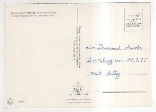 [Ansichtskarte] AUSTRIA - Brixlegg. 