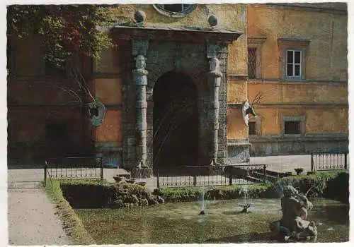 [Ansichtskarte] AUSTRIA - Salzburg - Lustschloß Hellabrunn - Neptunsgrotte. 