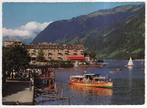 [Ansichtskarte] AUSTRIA - Zell am See - Grand Hotel mit Steinernem Meer. 