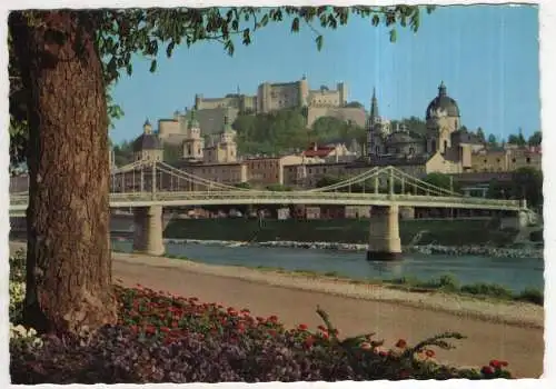 [Ansichtskarte] AUSTRIA - Salzburg - Salzachpromenade. 