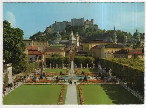 [Ansichtskarte] AUSTRIA - Salzburg - Mirabellgarten. 