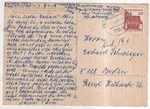 [Ansichtskarte] GERMANY - Meersburg. 