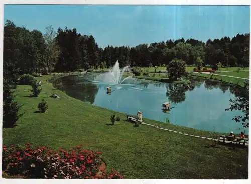 [Ansichtskarte] GERMANY - Bad Wörishofen / Allgäu - im neuen Kurpark. 