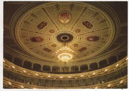 [Ansichtskarte] GERMANY - Dresden - Semperoper - Zuschauerraum. 