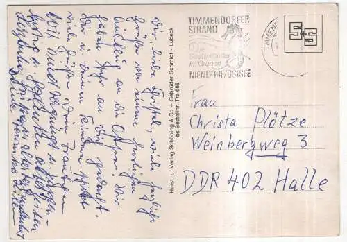 [Ansichtskarte] GERMANY - Travemünde. 
