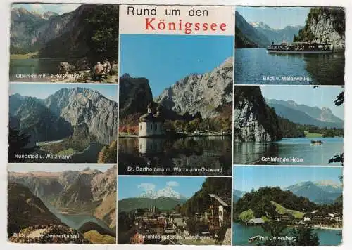 [Ansichtskarte] GERMANY - Königssee. 