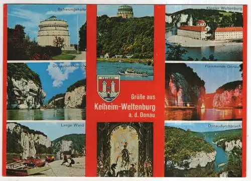 [Ansichtskarte] GERMANY - Kelheim - Weltenburg a. d. Donau. 