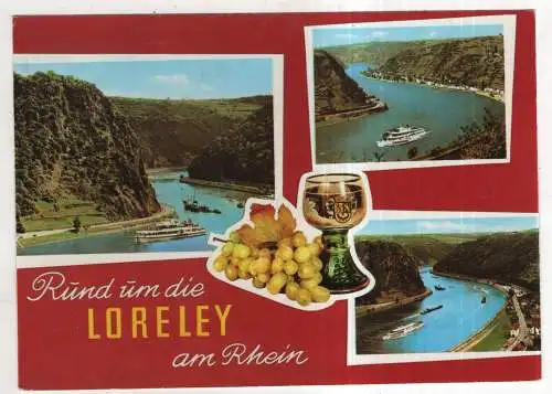 [Ansichtskarte] GERMANY - Loreley am Rhein. 