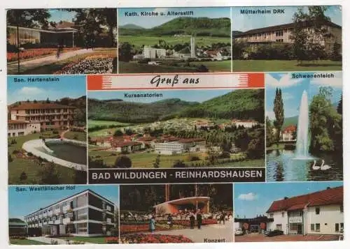 [Ansichtskarte] GERMANY - Bad Wildungen - Reinhardshausen. 