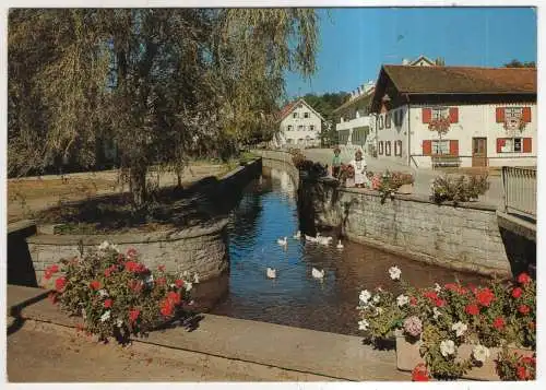 [Ansichtskarte] GERMANY - Bad Wörishofen / Allgäu - Am Mühlbach. 