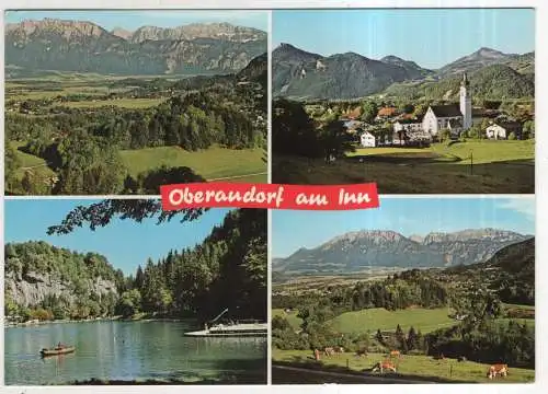 [Ansichtskarte] GERMANY - Oberaudorf am Inn. 