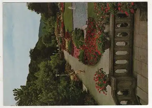 [Ansichtskarte] GERMANY - Bad Kissingen - Blick auf den Rosengarten. 