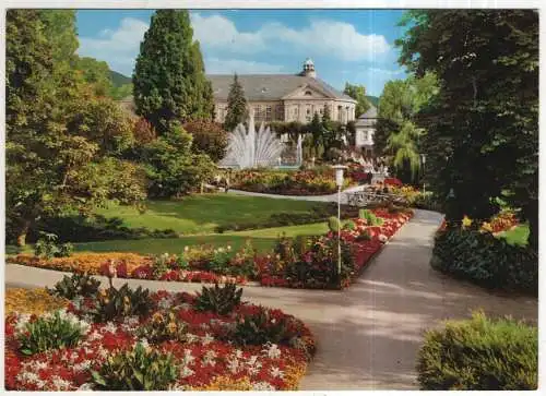 [Ansichtskarte] GERMANY - Bad Kissingen - Rosengarten. 